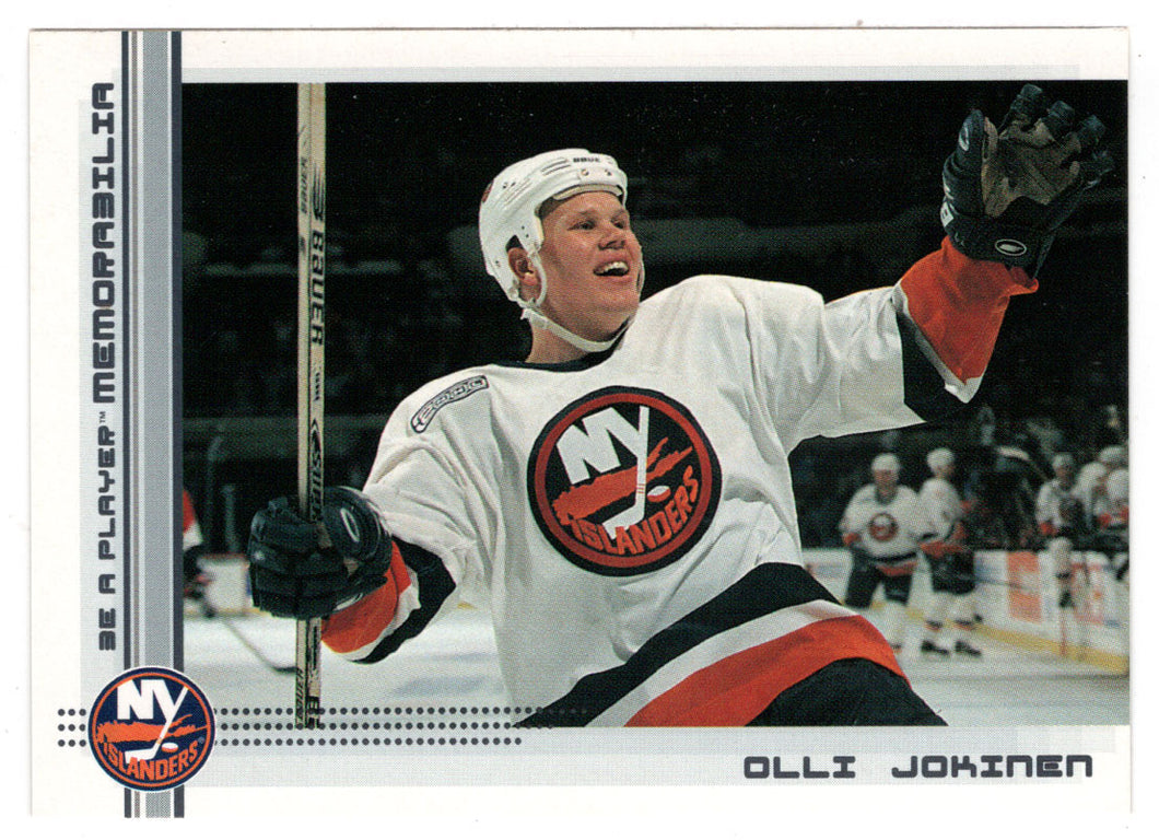 Olli Jokinen - New York Islanders (NHL Hockey Card) 2000-01 Be A Player Memorabilia # 11 Mint