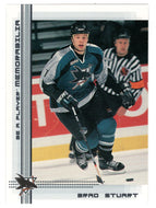 Brad Stuart - San Jose Sharks (NHL Hockey Card) 2000-01 Be A Player Memorabilia # 19 Mint