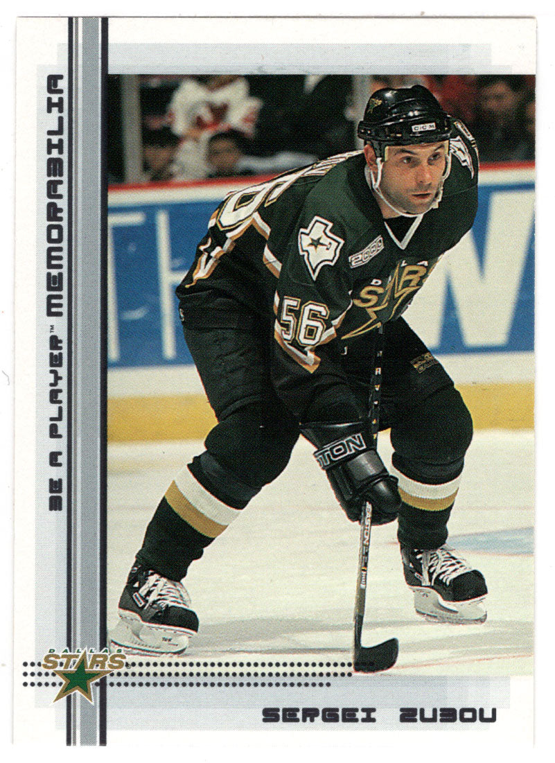 Sergei Zubov - Dallas Stars (NHL Hockey Card) 2000-01 Be A Player Memorabilia # 32 Mint