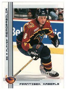 Frantisek Kaberle - Atlanta Thrashers (NHL Hockey Card) 2000-01 Be A Player Memorabilia # 35 Mint