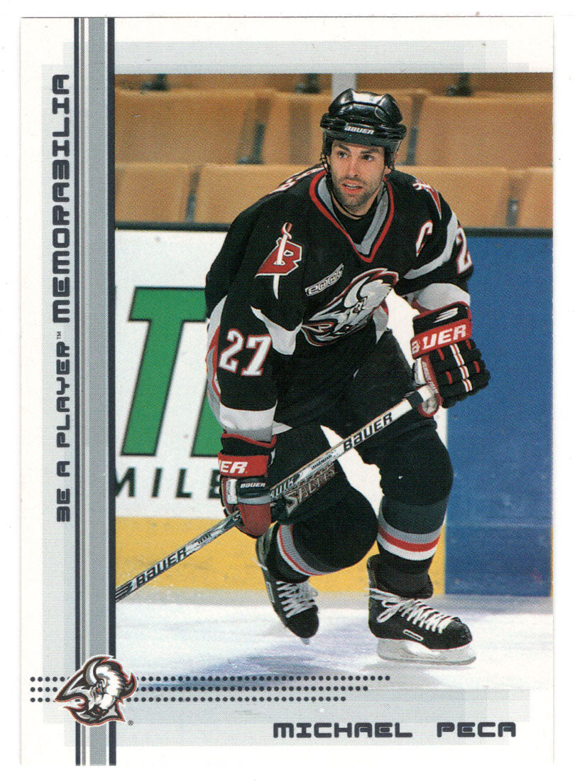 Michael Peca - Buffalo Sabres (NHL Hockey Card) 2000-01 Be A Player Memorabilia # 36 Mint