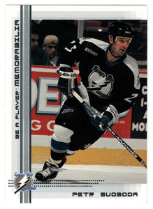 Petr Svoboda - Tampa Bay Lightning (NHL Hockey Card) 2000-01 Be A Player Memorabilia # 39 Mint