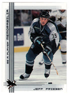 Jeff Friesen - San Jose Sharks (NHL Hockey Card) 2000-01 Be A Player Memorabilia # 49 Mint