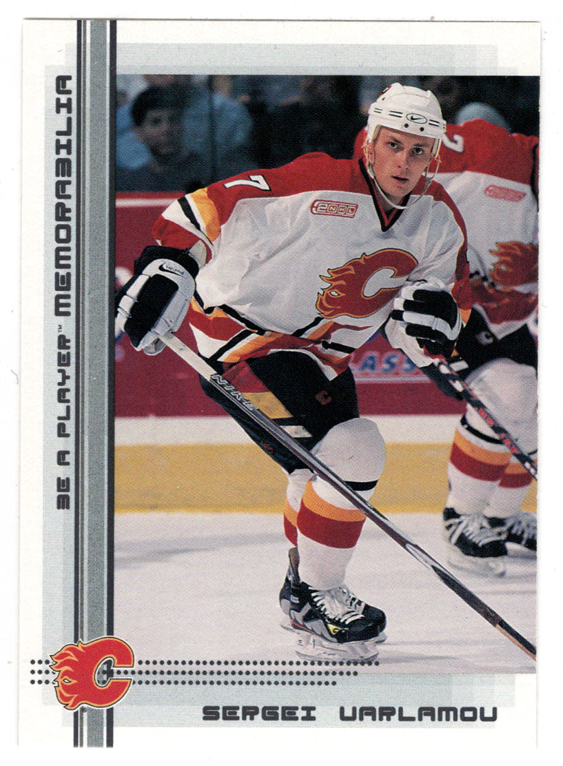 Sergei Varlamov - Calgary Flames (NHL Hockey Card) 2000-01 Be A Player Memorabilia # 70 Mint