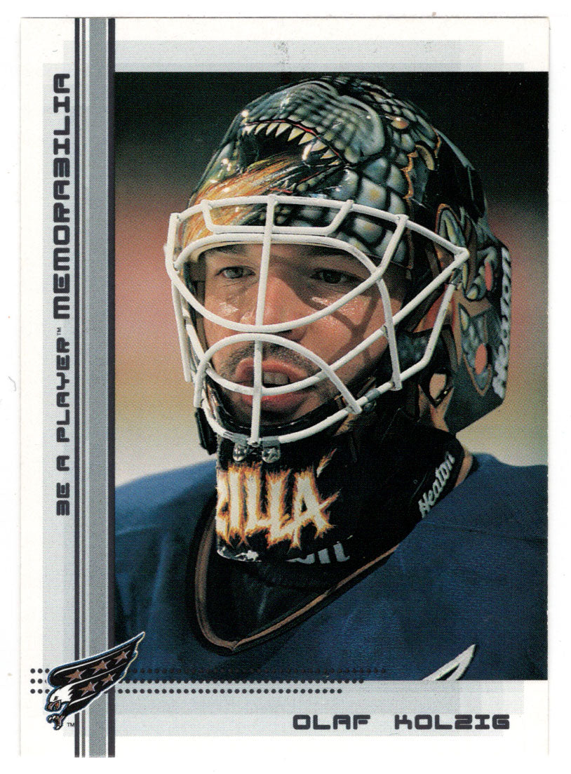 Olaf Kolzig - Washington Capitals (NHL Hockey Card) 2000-01 Be A Player Memorabilia # 80 Mint