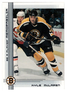 Kyle McLaren - Boston Bruins (NHL Hockey Card) 2000-01 Be A Player Memorabilia # 85 Mint