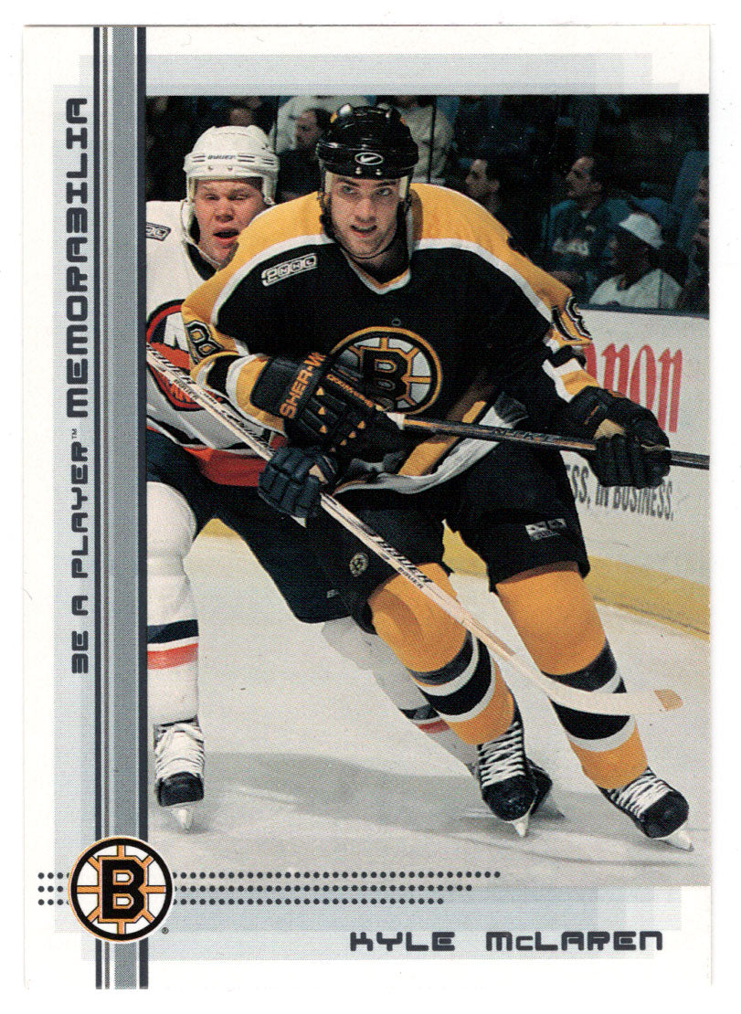 Kyle McLaren - Boston Bruins (NHL Hockey Card) 2000-01 Be A Player Memorabilia # 85 Mint