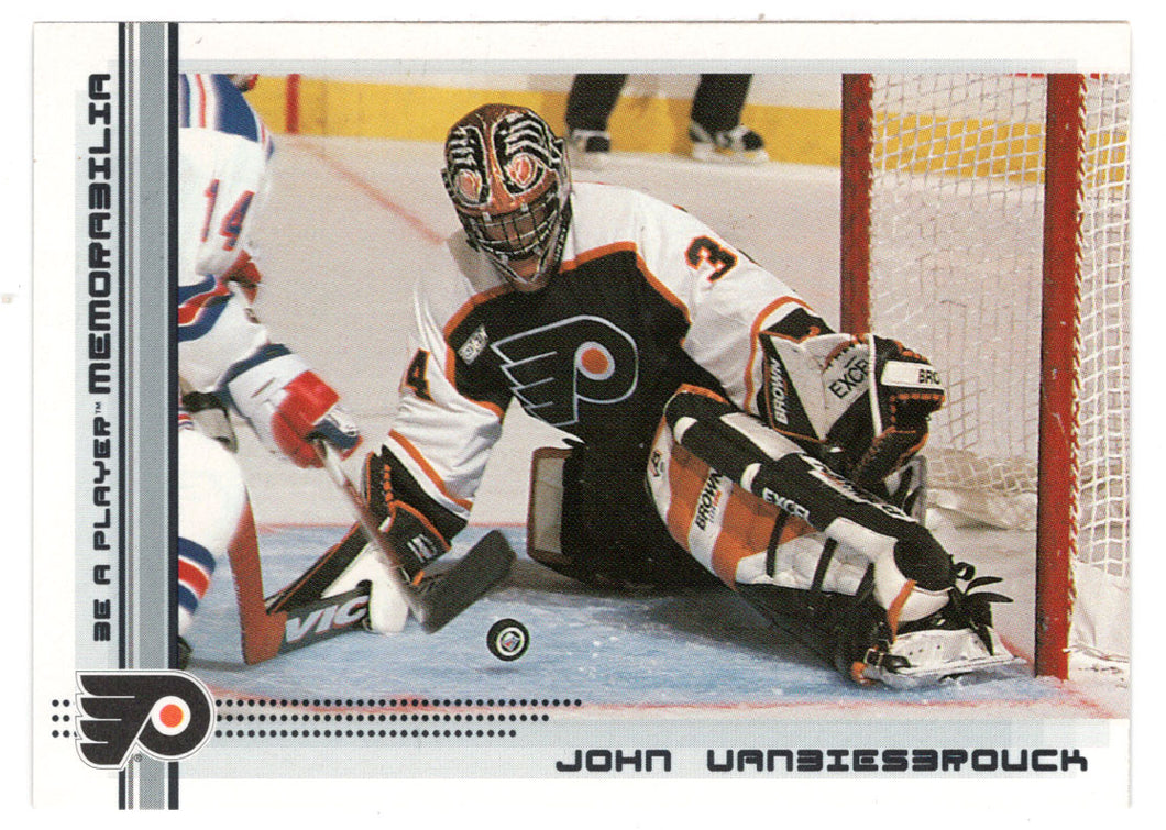 John Vanbiesbrouck - Philadelphia Flyers (NHL Hockey Card) 2000-01 Be A Player Memorabilia # 101 Mint