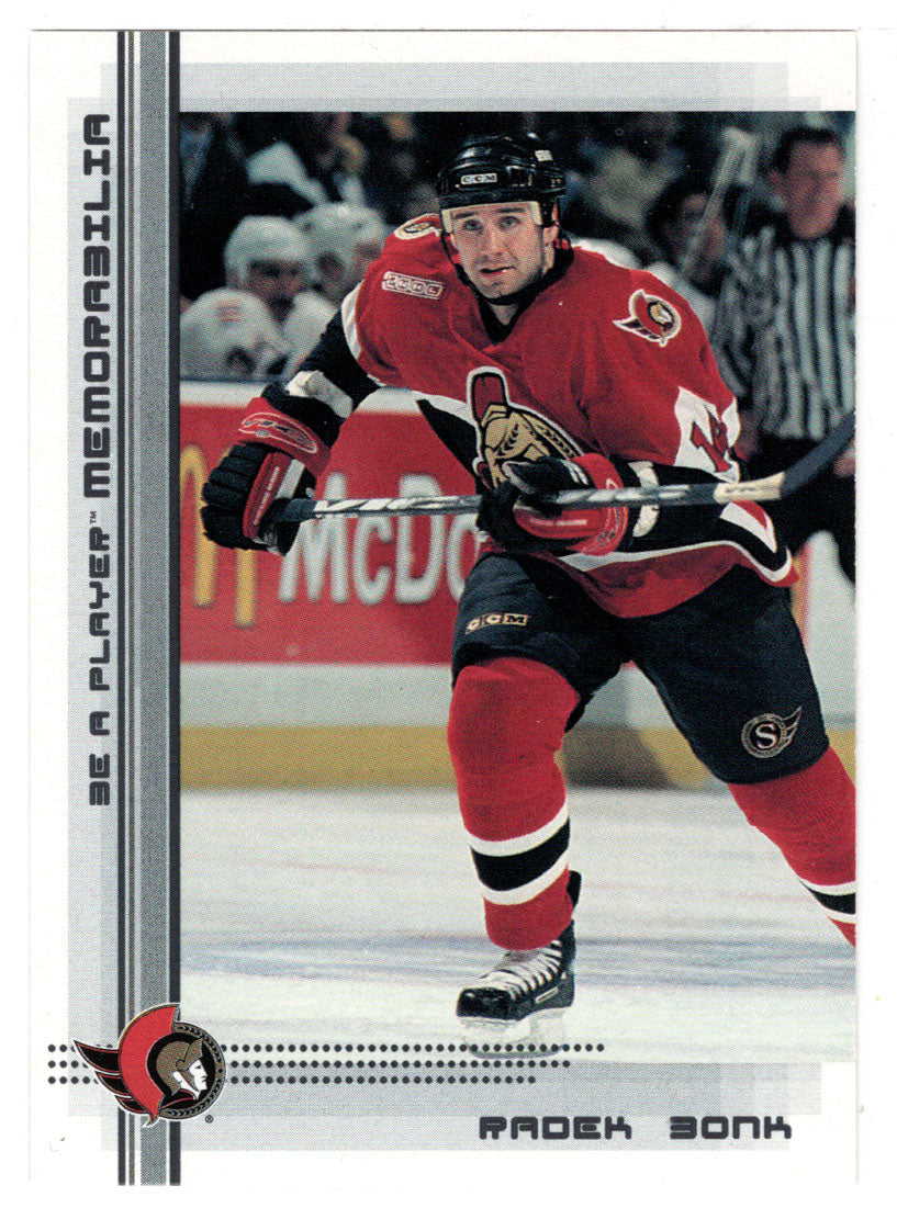 Radek Bonk - Ottawa Senators (NHL Hockey Card) 2000-01 Be A Player Memorabilia # 105 Mint