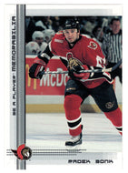 Radek Bonk - Ottawa Senators (NHL Hockey Card) 2000-01 Be A Player Memorabilia # 105 Mint
