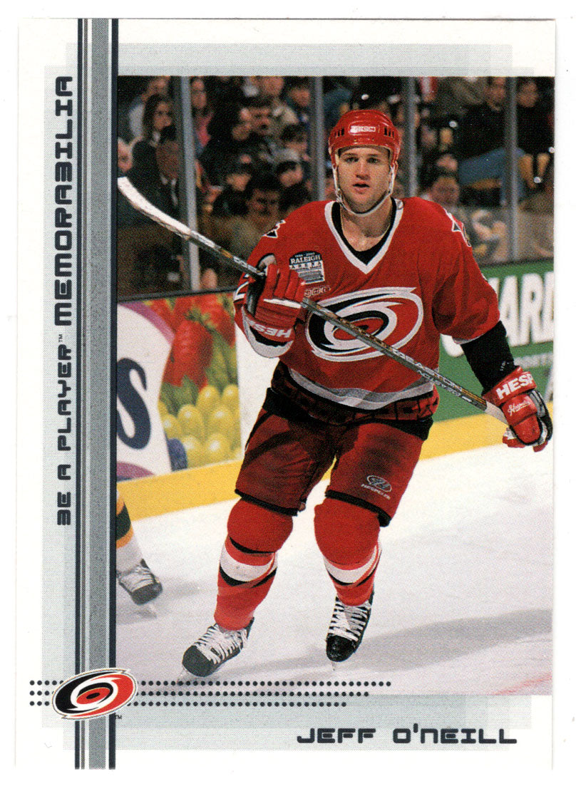 Jeff O'Neill - Carolina Hurricanes (NHL Hockey Card) 2000-01 Be A Player Memorabilia # 110 Mint