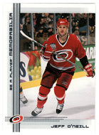 Jeff O'Neill - Carolina Hurricanes (NHL Hockey Card) 2000-01 Be A Player Memorabilia # 110 Mint