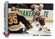 Mats Lindgren - New York Islanders (NHL Hockey Card) 2000-01 Be A Player Memorabilia # 125 Mint