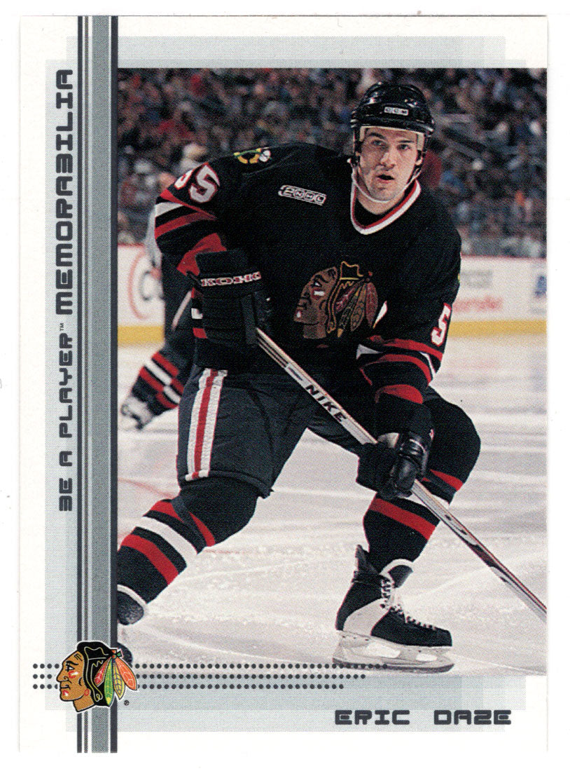 Eric Daze - Chicago Blackhawks (NHL Hockey Card) 2000-01 Be A Player Memorabilia # 144 Mint