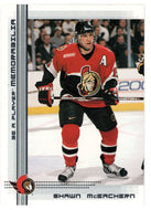 Shawn McEachern - Ottawa Senators (NHL Hockey Card) 2000-01 Be A Player Memorabilia # 148 Mint