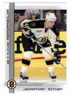 Johnathan Aitken RC - Boston Bruins (NHL Hockey Card) 2000-01 Be A Player Memorabilia # 157 Mint