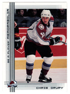 Chris Drury - Colorado Avalanche (NHL Hockey Card) 2000-01 Be A Player Memorabilia # 162 Mint