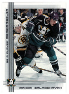 Maxim Balmochnyk - Anaheim Ducks (NHL Hockey Card) 2000-01 Be A Player Memorabilia # 180 Mint