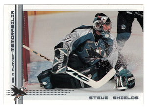 Steve Shields - San Jose Sharks (NHL Hockey Card) 2000-01 Be A Player Memorabilia # 182 Mint