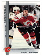 Marc Savard - Calgary Flames (NHL Hockey Card) 2000-01 Be A Player Memorabilia # 183 Mint