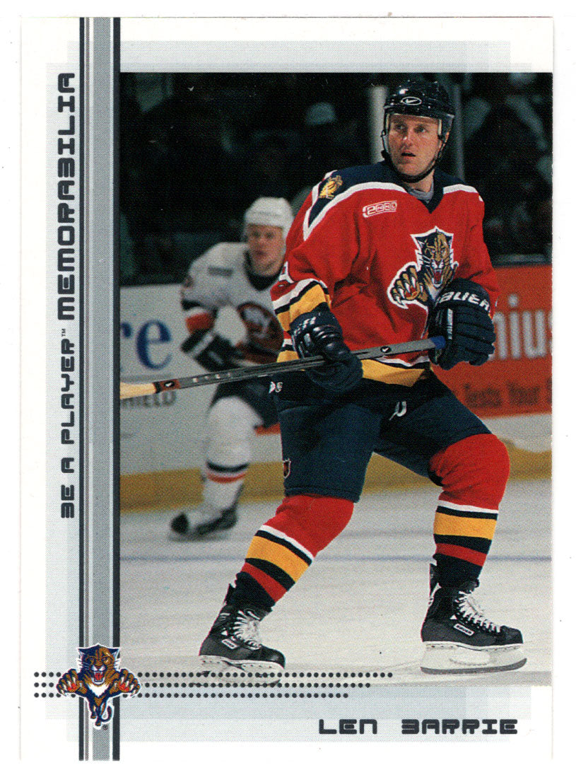 Len Barrie - Florida Panthers (NHL Hockey Card) 2000-01 Be A Player Memorabilia # 188 Mint