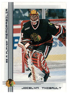 Jocelyn Thibault - Chicago Blackhawks (NHL Hockey Card) 2000-01 Be A Player Memorabilia # 189 Mint