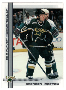 Brenden Morrow - Dallas Stars (NHL Hockey Card) 2000-01 Be A Player Memorabilia # 196 Mint