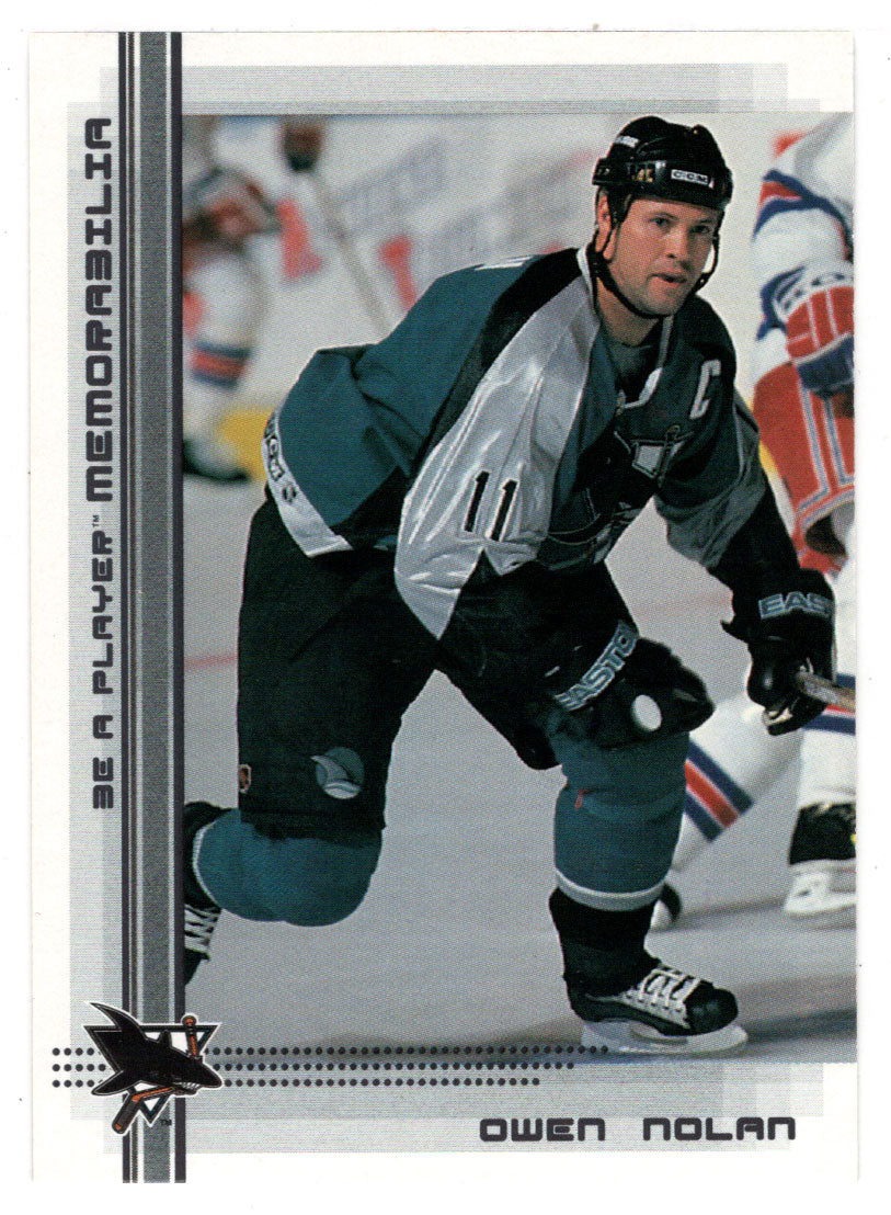 Owen Nolan - San Jose Sharks (NHL Hockey Card) 2000-01 Be A Player Memorabilia # 227 Mint
