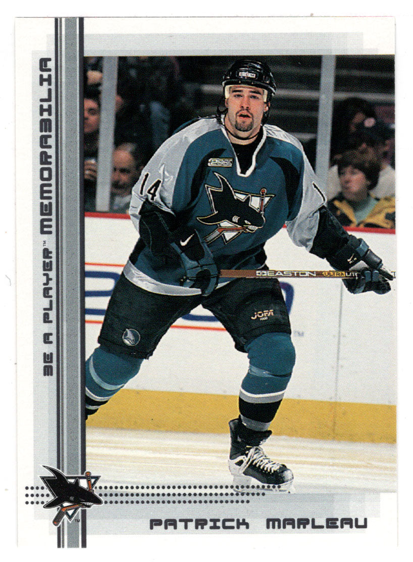 Patrick Marleau - San Jose Sharks (NHL Hockey Card) 2000-01 Be A Player Memorabilia # 229 Mint
