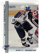 Marty Reasoner - St. Louis Blues (NHL Hockey Card) 2000-01 Be A Player Memorabilia # 241 Mint