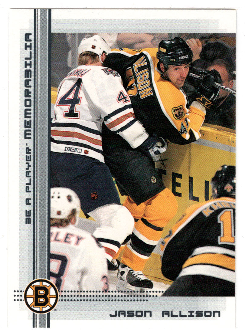 Jason Allison - Boston Bruins (NHL Hockey Card) 2000-01 Be A Player Memorabilia # 265 Mint