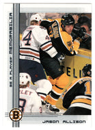 Jason Allison - Boston Bruins (NHL Hockey Card) 2000-01 Be A Player Memorabilia # 265 Mint