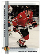 Michal Grosek - Chicago Blackhawks (NHL Hockey Card) 2000-01 Be A Player Memorabilia # 281 Mint