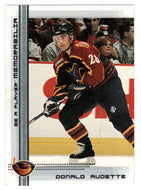 Donald Audette - Atlanta Thrashers (NHL Hockey Card) 2000-01 Be A Player Memorabilia # 290 Mint