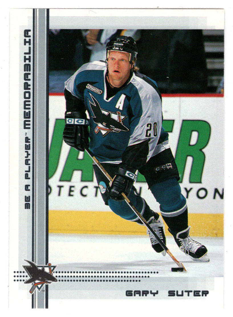 Gary Suter - San Jose Sharks (NHL Hockey Card) 2000-01 Be A Player Memorabilia # 294 Mint