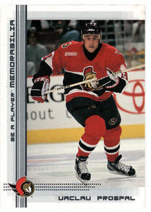 Vaclav Prospal - Ottawa Senators (NHL Hockey Card) 2000-01 Be A Player Memorabilia # 308 Mint