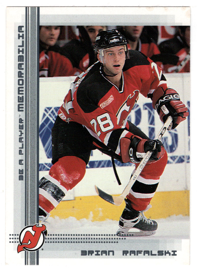 Brian Rafalski - New Jersey Devils (NHL Hockey Card) 2000-01 Be A Player Memorabilia # 312 Mint