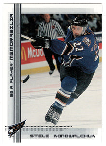 Steve Konowalchuk - Washington Capitals (NHL Hockey Card) 2000-01 Be A Player Memorabilia # 315 Mint