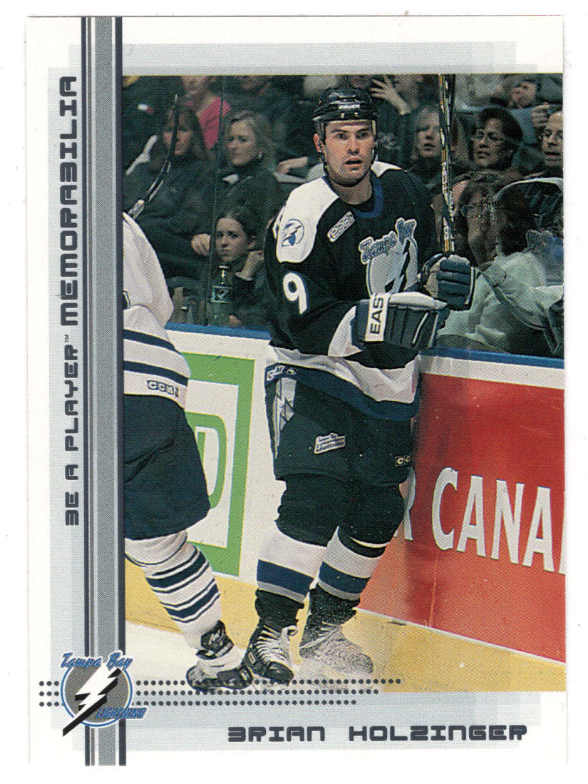 Brian Holzinger - Tampa Bay Lightning (NHL Hockey Card) 2000-01 Be A Player Memorabilia # 347 Mint