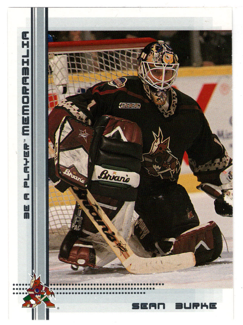 Sean Burke - Phoenix Coyotes (NHL Hockey Card) 2000-01 Be A Player Memorabilia # 354 Mint