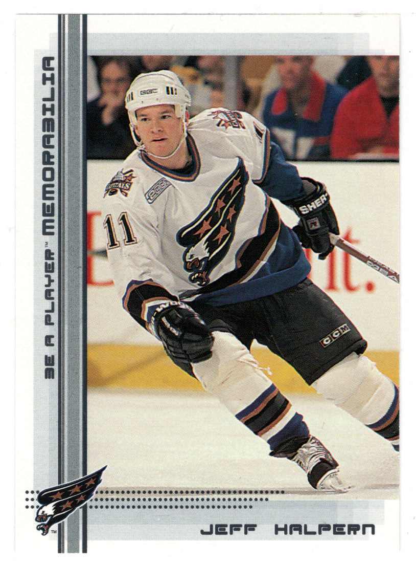 Jeff Halpern - Washington Capitals (NHL Hockey Card) 2000-01 Be A Player Memorabilia # 365 Mint