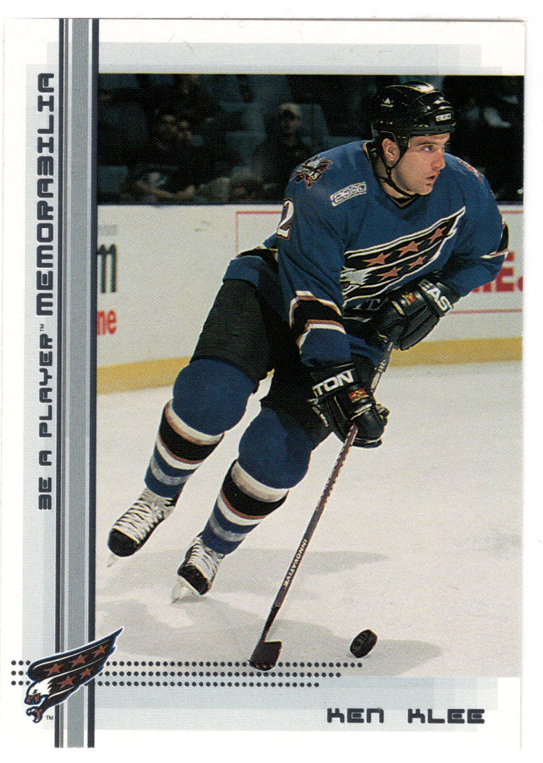 Ken Klee - Washington Capitals (NHL Hockey Card) 2000-01 Be A Player Memorabilia # 376 Mint