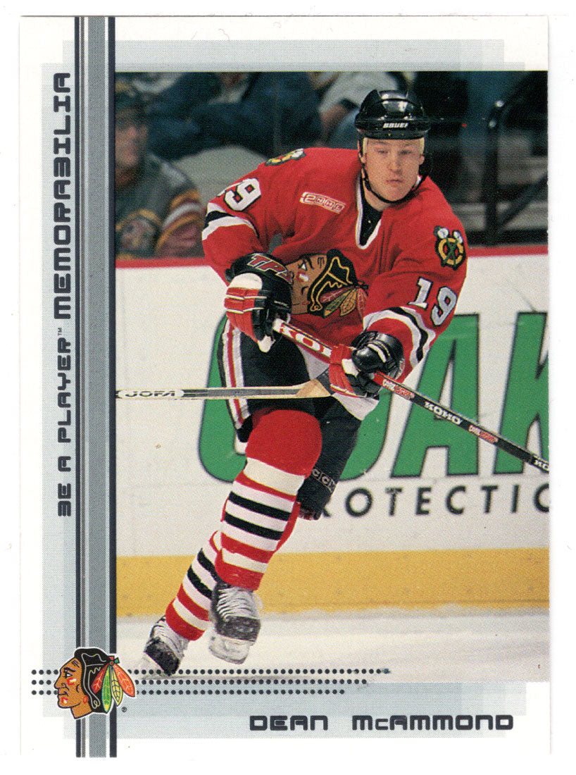 Dean McAmmond - Chicago Blackhawks (NHL Hockey Card) 2000-01 Be A Player Memorabilia # 379 Mint