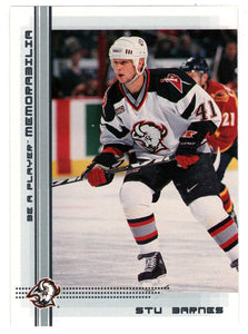 Stu Barnes - Buffalo Sabres (NHL Hockey Card) 2000-01 Be A Player Memorabilia # 393 Mint
