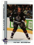 Peter Schaefer - Vancouver Canucks (NHL Hockey Card) 2000-01 Be A Player Memorabilia # 395 Mint