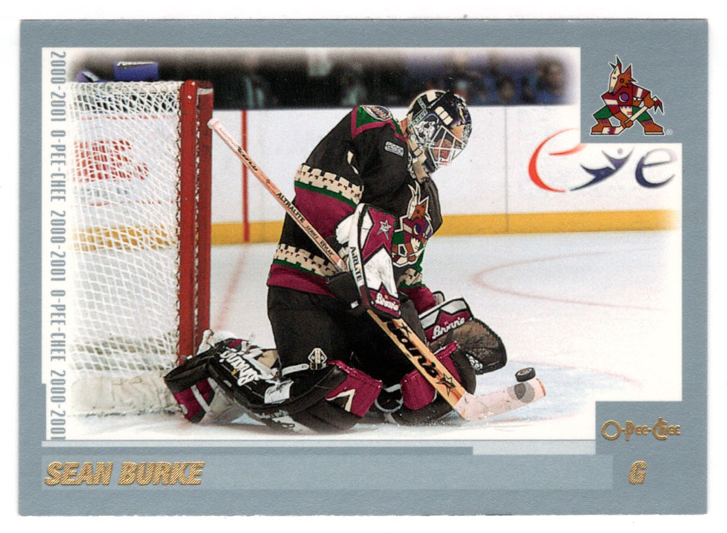Sean Burke - Phoenix Coyotes (NHL Hockey Card) 2000-01 O-Pee-Chee # 30 Mint