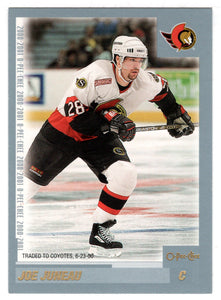 Joe Juneau - Ottawa Senators (NHL Hockey Card) 2000-01 O-Pee-Chee # 33 Mint