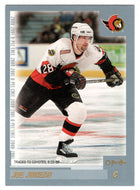 Joe Juneau - Ottawa Senators (NHL Hockey Card) 2000-01 O-Pee-Chee # 33 Mint