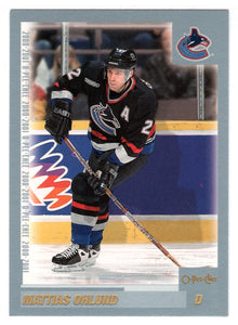 Mattias Ohlund - Vancouver Canucks (NHL Hockey Card) 2000-01 O-Pee-Chee # 72 Mint