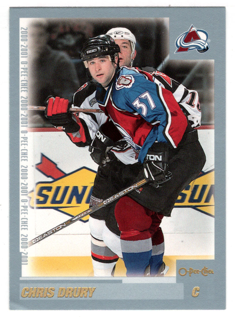 Chris Drury - Colorado Avalanche (NHL Hockey Card) 2000-01 O-Pee-Chee # 77 Mint
